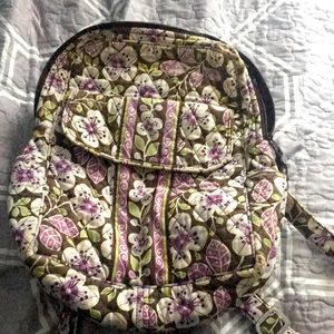 Vera Bradley bag cute green and purple and brown!!!